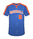 Custom Men's Full Button Short Sleeve Baseball Jerseys