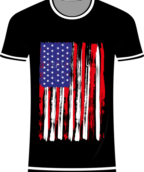 American Flag Design T Shirts For Men's & Women's