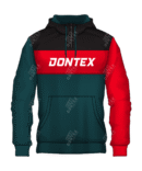 Tri Color Modification With Customized Design Fleece Hoodie