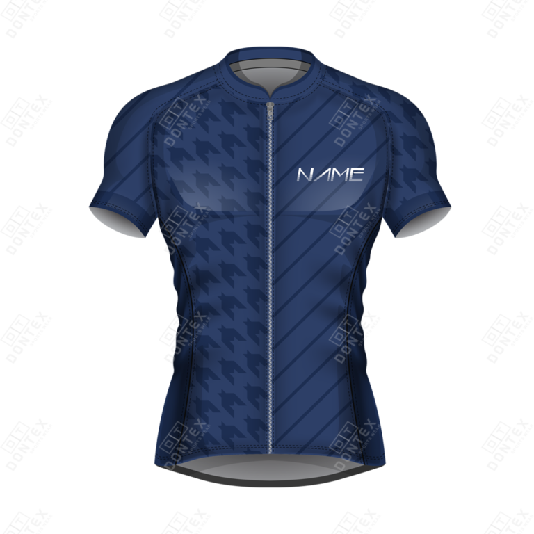 Royal Color With Unique Design Of Cycling Jersey