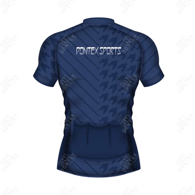Royal Color With Unique Design Of Cycling Jersey
