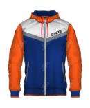 Full Zip Up Kangaroo Fleece Hoodie