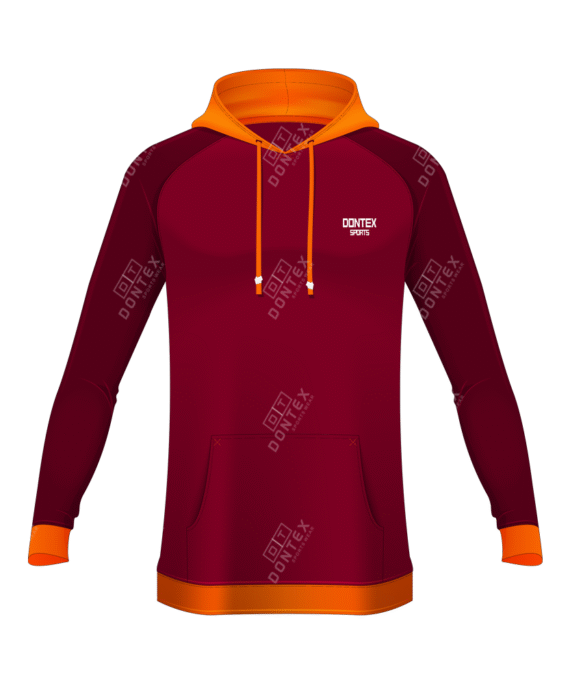 Varsity Style Fleece Hoodie For Men's & Women's