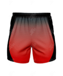 Red & Black Color Tone Running Shorts For Professional