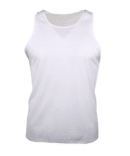 white In Color Tone Running Tank Top
