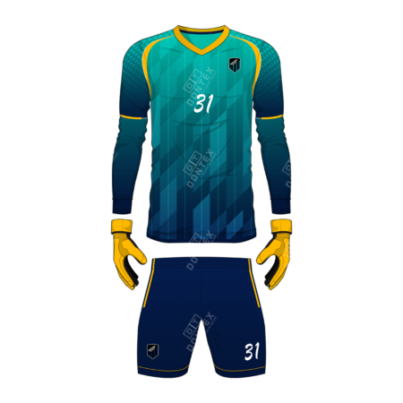 Unique Design Attractive Color Combination Goalkeeping Uniform