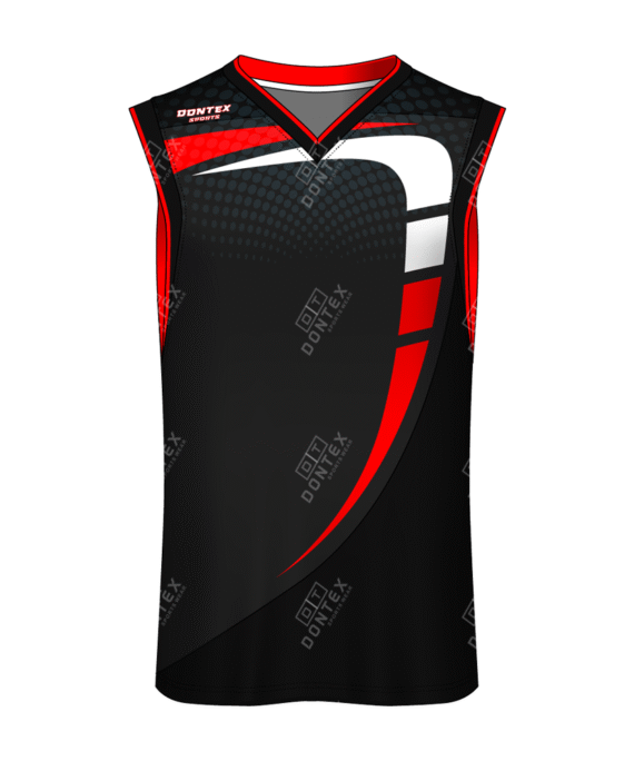 Tri Tone Striped Basketball Jersey