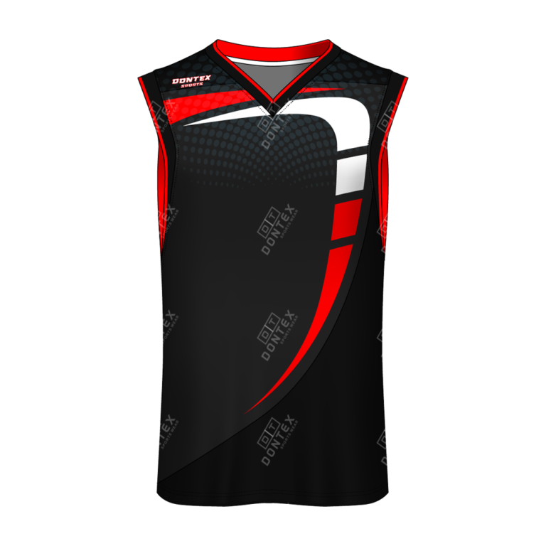 Tri Tone Striped Basketball Jersey