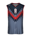 08 V-neck Team Wear Basketball Jersey