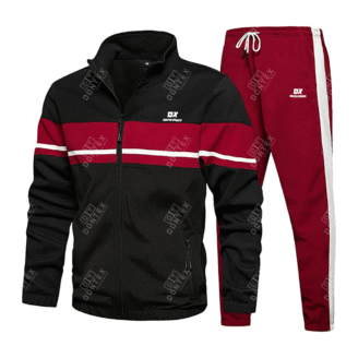 Dontex Tri-Tone Horizon Full-Zip Collared Tracksuit