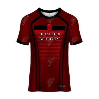 Dontex Crimson-Shield Pro-Performance Elite Soccer Jersey
