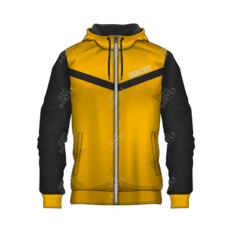 Dontex Solar-Chevron Full-Zip Fleece Hoodie