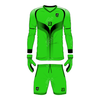 Dontex Custom Printed Soccer Goalie Uniform Jersey & Shorts
