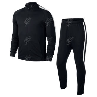 Dontex Stealth-Stripe Full-Zip Collared Tracksuit