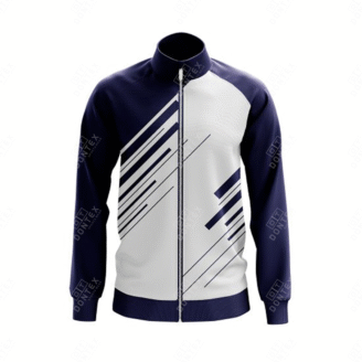 Navy Velocity Aero-Dash Running Wear Track Jacket