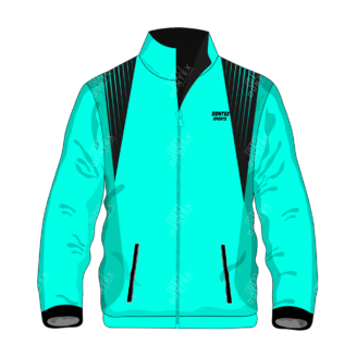 Dontex Cyan-Linear Vector Sports Track Jackets