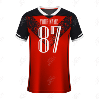 Dontex Crimson-Vortex Pro Football Jersey