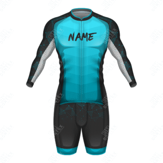 Dontex Cyber-Tech Velocity High-Performance Professional Long Sleeve Triathlon Suit