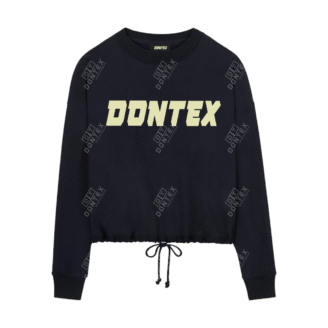 Dontex Onyx-Cream Cropped Performance Sweatshirt